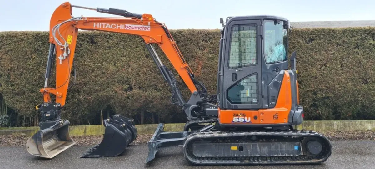 Hitachi ZX-55U Kompaktbagger